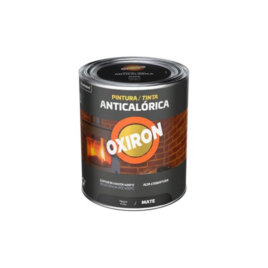 Pintura Anticalorica Oxiron 750 Ml Negro