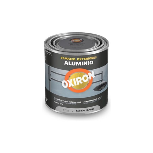 Esmalte Exteriores Oxiron 250 Ml Aluminio