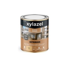 Barniz Interior Al Agua Satinado 750 Ml Teca