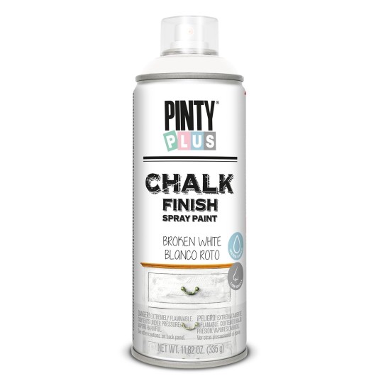 Pintura Spray Chalk 520 Cc Blanco Roto