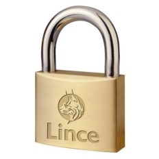 Candado Seguridad  50Mm Arco Corto Laton Lince