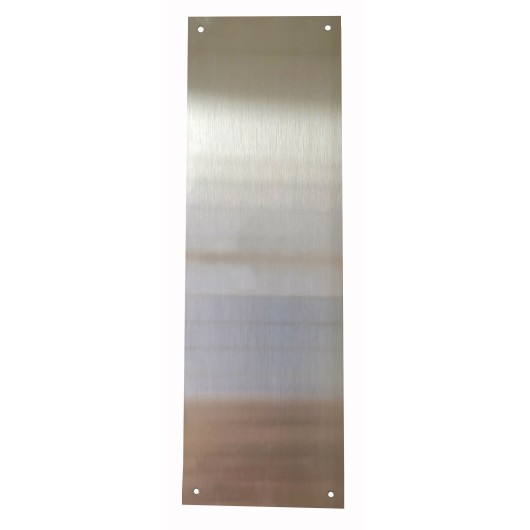 Placa Cerradura 80X250Mm Ciega M-51/80250C, Inox Satinado