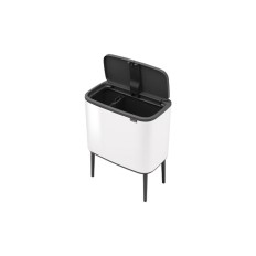 Cubo Bo Touch Bin Blanco 11+23 L