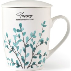 Taza Infusionera Bonechina Filtro Inox Botanic Surtido