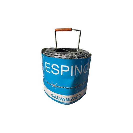 Alambre De Espino Galvanizado 4/1,5/15 100 M