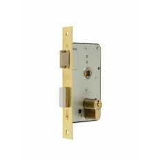 Cerradura Madera Embutir  23X45Mm 1501-2-45 Laton Canto Cuadrado Mcm