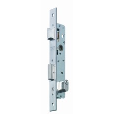Cerradura Metalica Embutir 23X18Mm 1550-21 Inox Picaporte/Palanca  Mcm