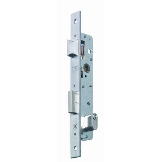 Cerradura Metalica Embutir 23X18Mm 1550-21 Inox Picaporte/Palanca  Mcm