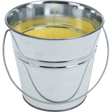 Vela Citronella Cubo Metal 65 X 60 Mm