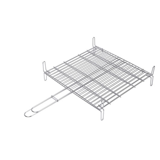 Parrilla Doble Inox 18/8 40X45 Cm