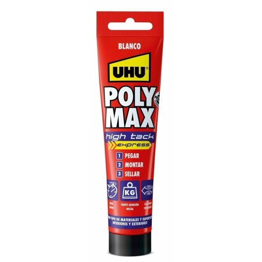 Adhesivo Montaje Sellador Poly Max Express High Tack 165 Gr