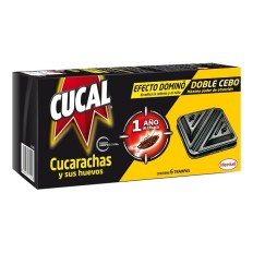 Trampa Doble Cucarachas Y Sus Huevos Cucal Cucal 6 Unidades