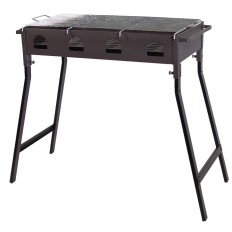 Barbacoa Carbon-Lea Rectangular Con Parrilla Cincada G 67 X