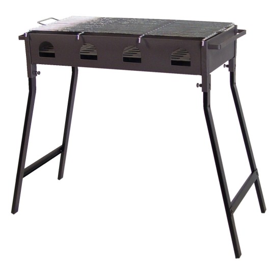 Barbacoa Carbon-Lea Rectangular Con Parrilla Cincada G 67 X