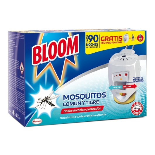 Insecticida Electrico Mosquitos Comn Y Tigre Bloom Difusor