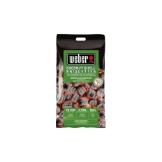 Briquetas Cascara Coco Weber 4 Kg