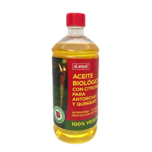 Aceite Para Antorchas Biolgico Con Citronela 750 Ml