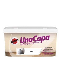 Pintura Plastica Una Capa Mate Titan 4 L Azul
