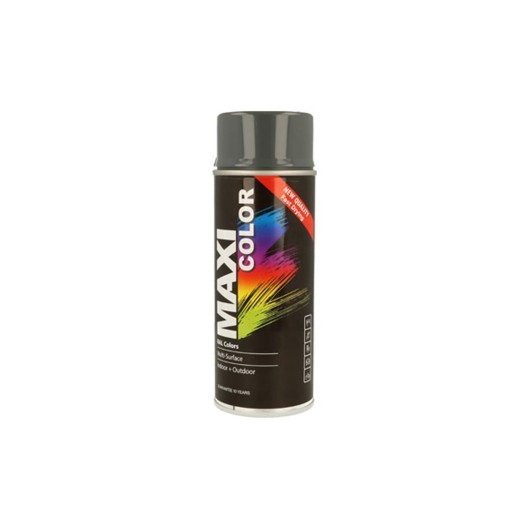 Pintura Spray Maxi Color Brillo 400 Ml Ral 7011 Gris Hierro