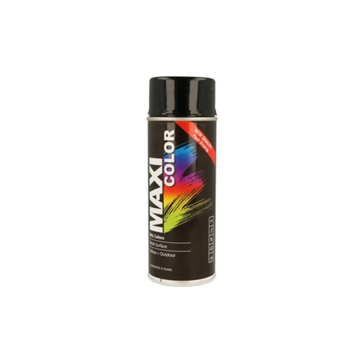 Pintura Spray Maxi Color Brillo 400 Ml Ral 9005 Negro Intens