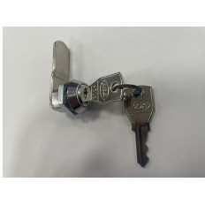 Cerradura De Pestillo Taquilla Cromada Aga 90