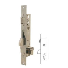 Cerradura Metalica Embutir 22X20Mm 221620Ai Inox Rodillo/Palanca Deslizante Tesa