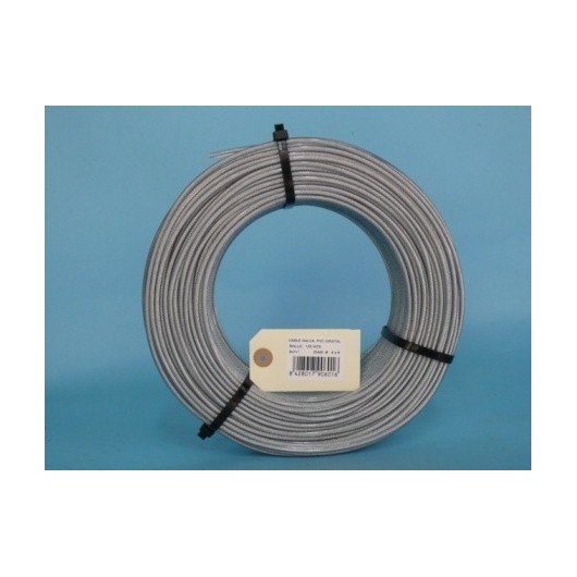 Cable Acero Galvanizado Recubierto De Pvc 4 X 6 ( 6 X 7) +1
