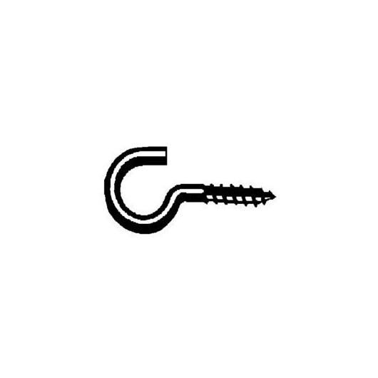 Hembrilla Fij Abierta 17X040Mm Cincado Nivel 18 Pz