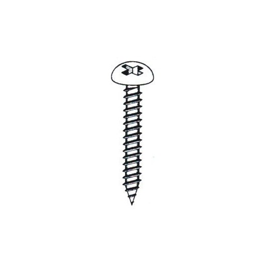 Tornillo Rosca Chapa 7981 02,9X06,5Mm Cinc Nivel 24 Pz