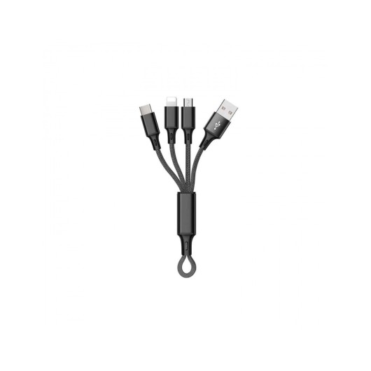 Cable Lighthing Tipo C 2A 16Cm 18,8X10X2Cm Abs Ne Mwusc0022