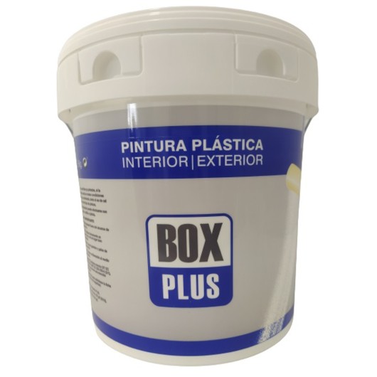 Pintura Plastica Exterior Interior Mate Box Plus 5 Kg Blanco