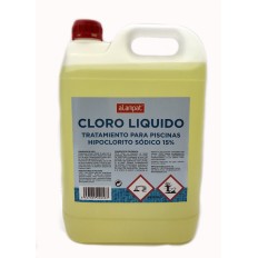 Cloro Liquido Para Piscinas Alampat 5 L