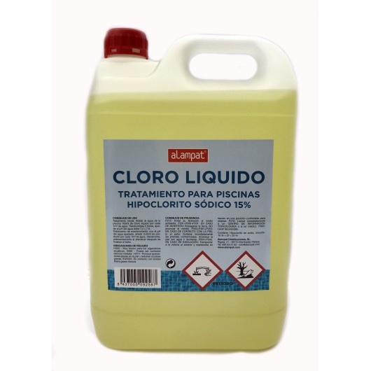 Cloro Liquido Para Piscinas Alampat 5 L