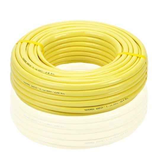 Manguera 3 Capas Agroflex Plus Amarilla Non  30 Mm 25 M
