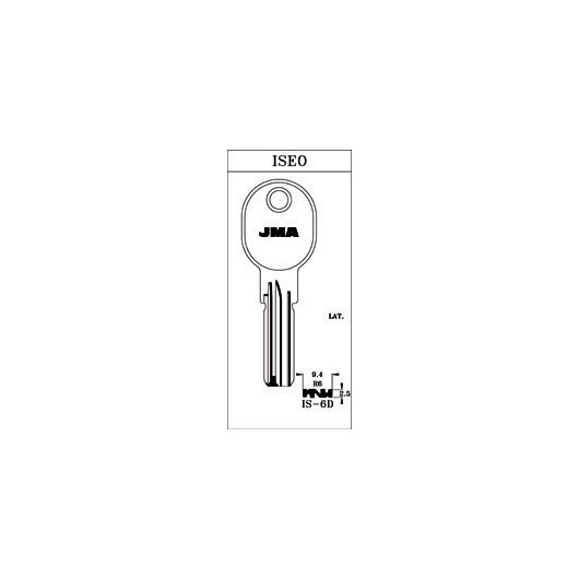 Llave Puntos En Bruto Lat Jma Is-6D