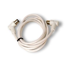 Prolongador Cable Antena Conector Acodado 1,5Mt Bl Axil