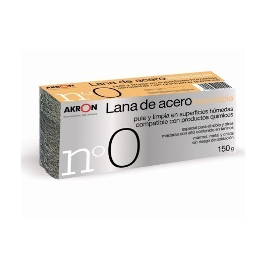 Lana Acero Pulir Inoxidable 150 Gr Bobina Akron