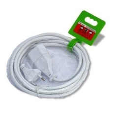 Prolongador 2X1 Blanco 10A Famatel 3 Mt