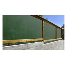 Malla Ocultacion Sombreo Premium 2 X 50 M Verde Oscuro