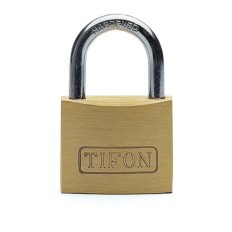 Candado Seguridad  25Mm Arco Corto Laton Tifon  Ifam