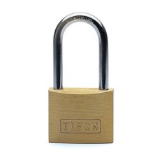 Candado Seguridad  20Mm Arco Largo Laton Tifon  Ifam