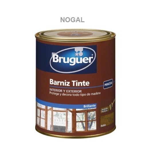 Barniz Mad Bri. 750 Ml Nogal Int/Ext Sint. Bruguer