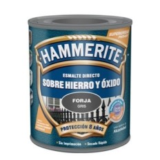 Esmalte Sobre Hierro Y Oxido Forja 2,5 L Negro Hammerite