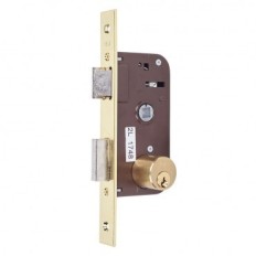 Cerradura Madera Embutir  23X35Mm 50/60Hl Laton Canto Cuadrado Yale