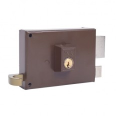 Cerradura Sobreponer 120X60Mm 125120Dhp Hierro Pintado Picaporte/Palanca Derecha Yale