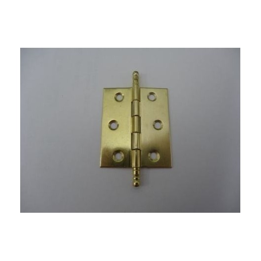 Bisagra Mueble Ventana Remate Alto 50X40Mm Laton Canto Cuadrado Atornillar Lim