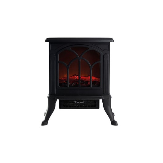 Chimenea Electrica 1500W Negro