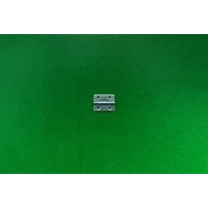 Bisagra Madera/Acero 3/4" 5005 Pulido Roscado/Soldadura No Desmontable Hernani