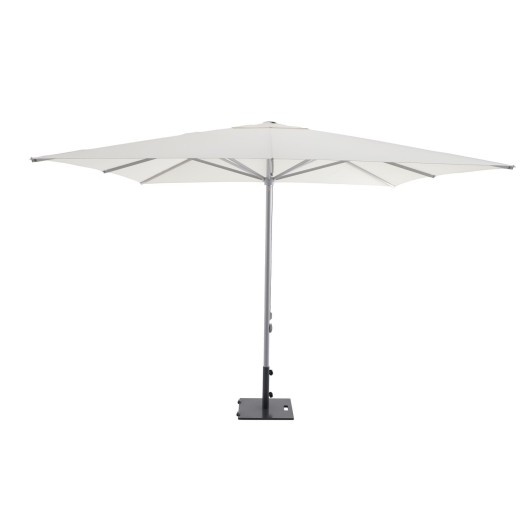 Parasol Aluminio Blanco 3 X 3 M Tubo 48 Mm Non