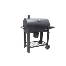 Barbacoa Carbon Barril Con Mesa Auxiliar 116 X 58 X 118 Cm N